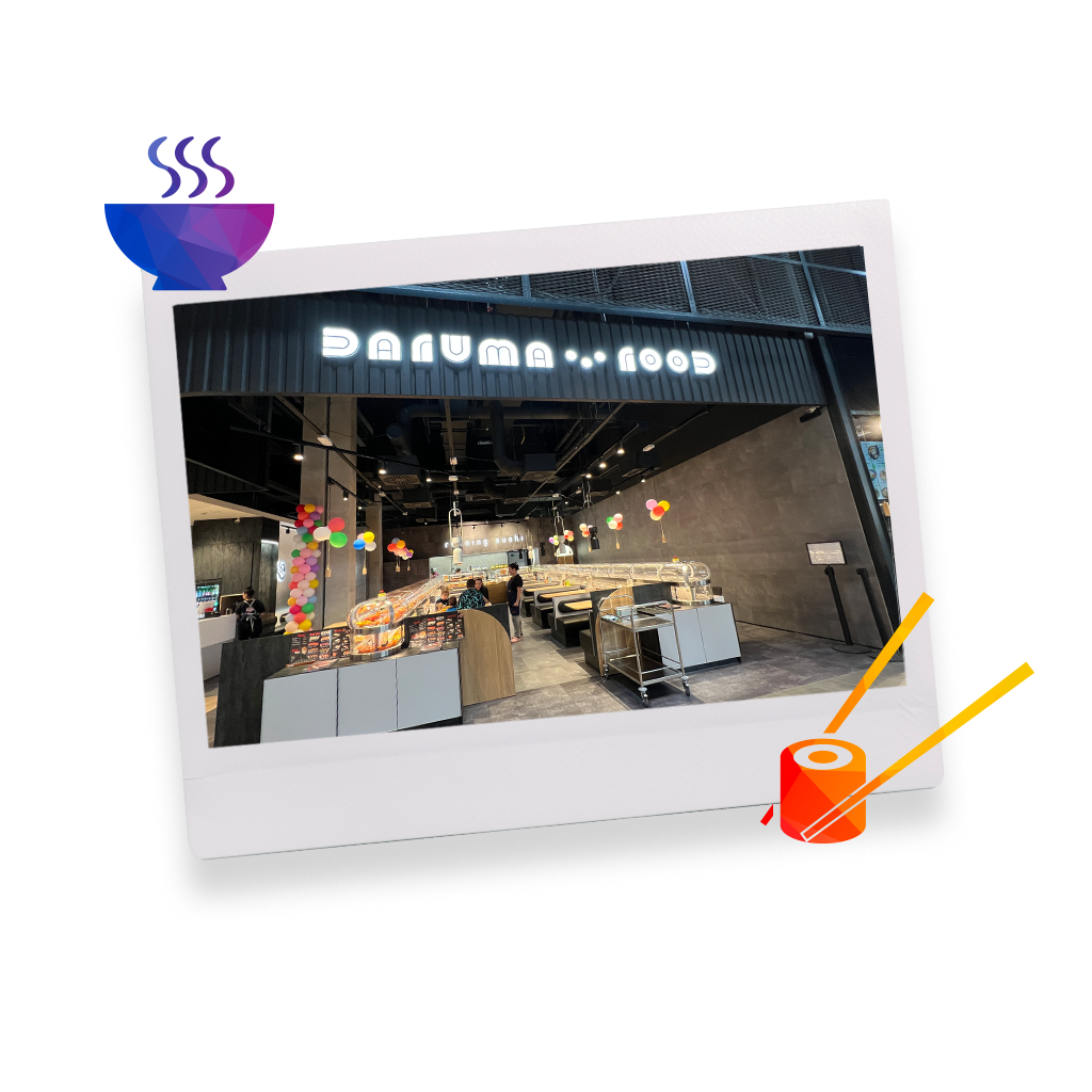 Otevření restaurace Daruma Running Sushi