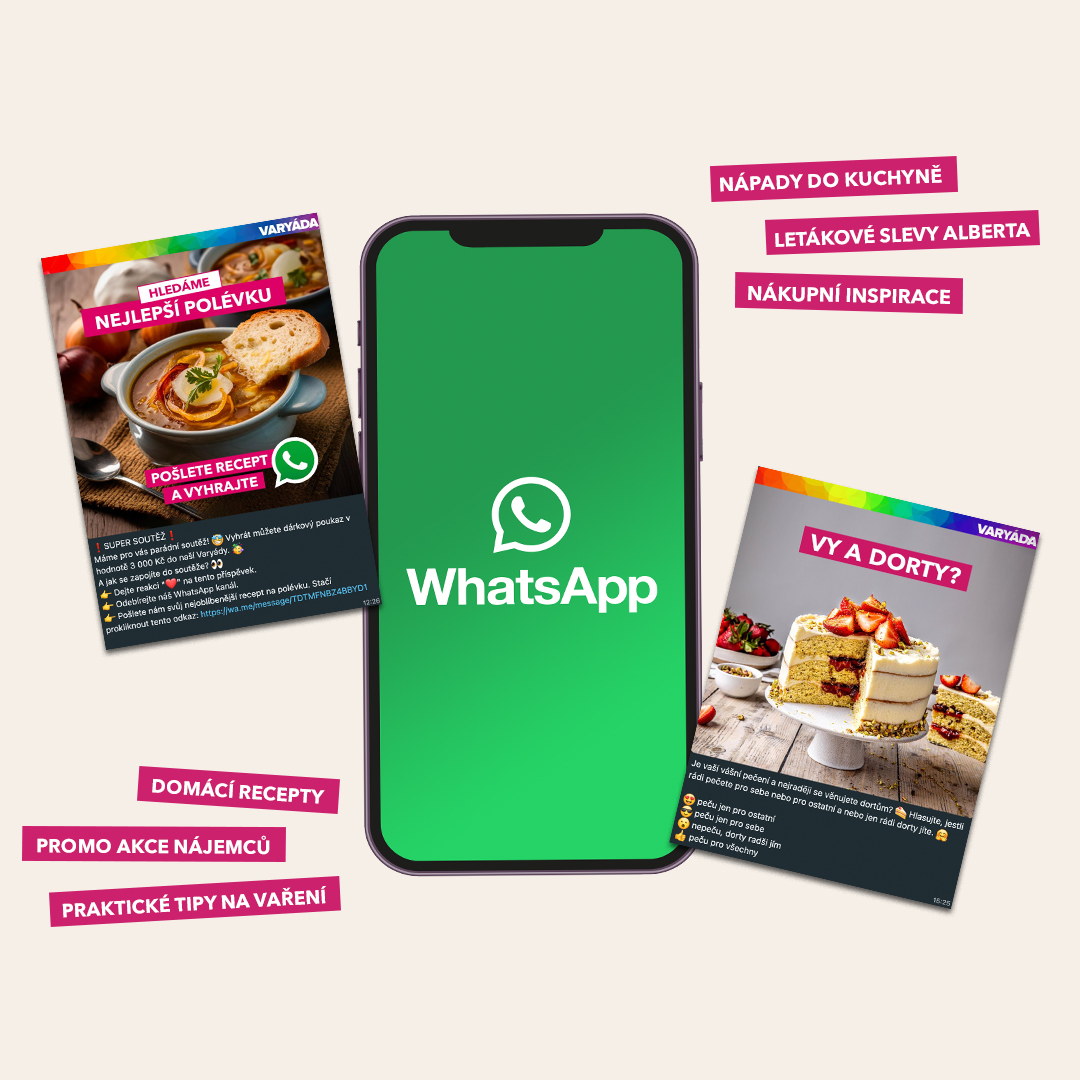 VARYÁDA ROZJÍŽDÍ WHATSAPP!