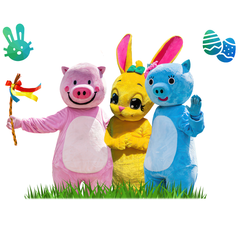 VELIKONOČNÍ KOLEDOVÁNÍ VE VARYÁDĚ S PIGY A LILY